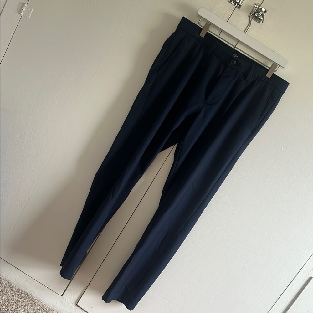 Men's Navy Pants- Haggar H26